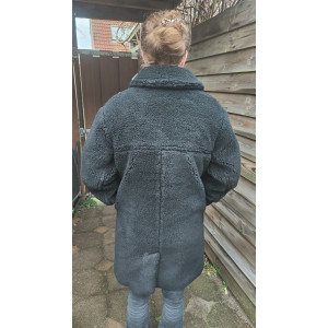 Damesjas Teddy Zwart